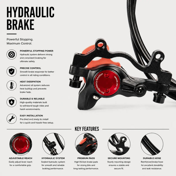 Hydraulic brake Coogee Bikes