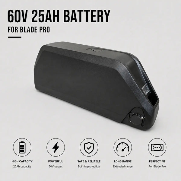 60V 25Ah Battery for Blade Pro Coogee Bikes