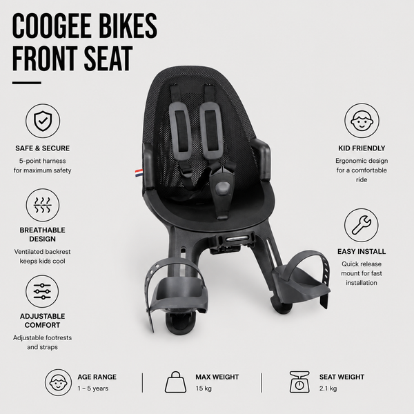 Coogee Bikes Child Seat