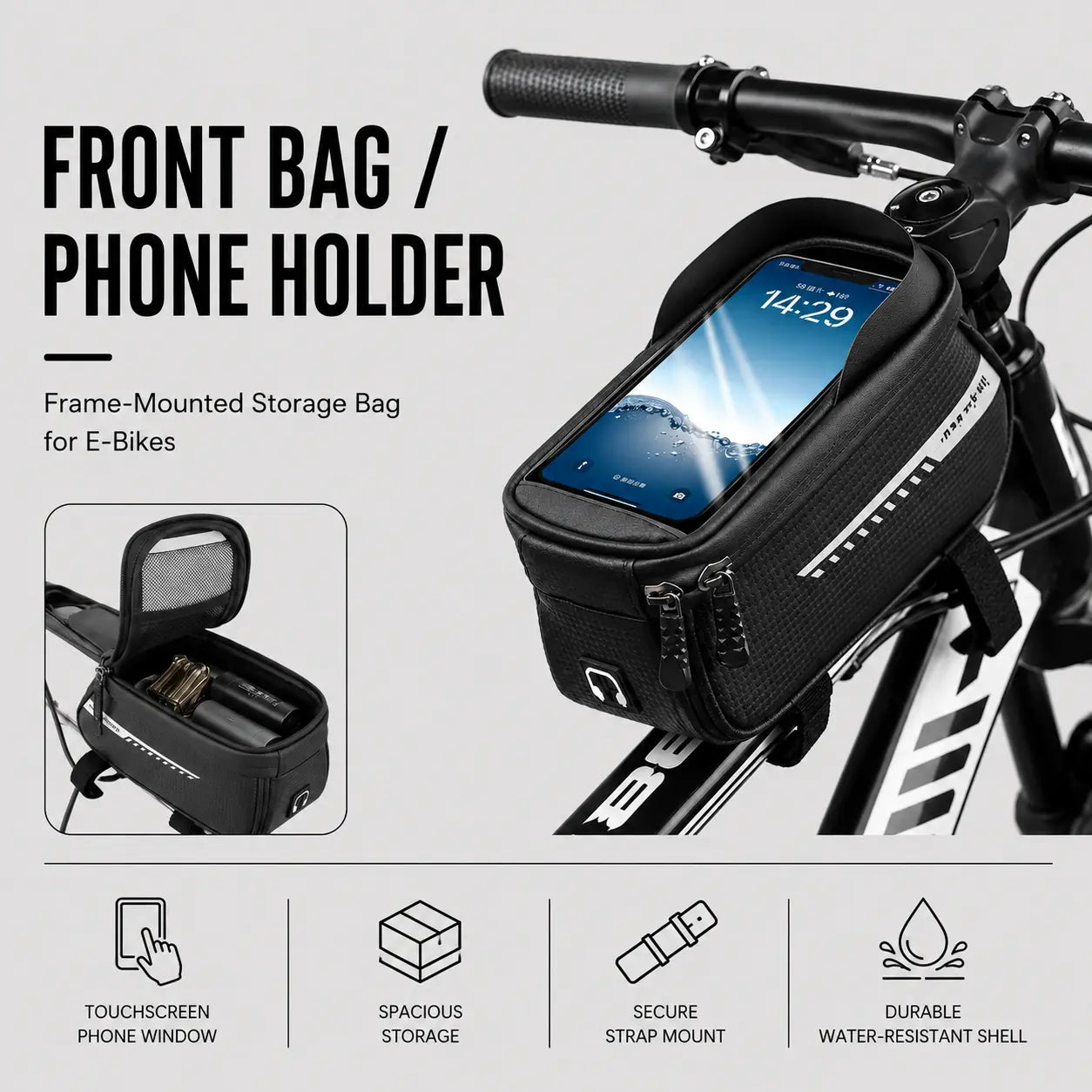 Front Bag / Phone Holder Coogee Bikes
