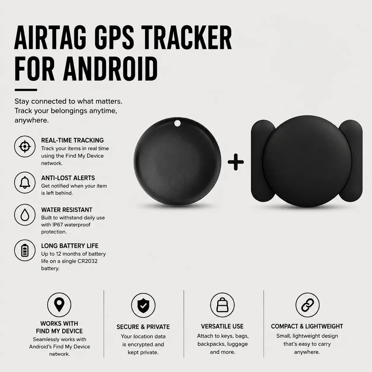 AirTag GPS Tracker for Android Coogee Bikes