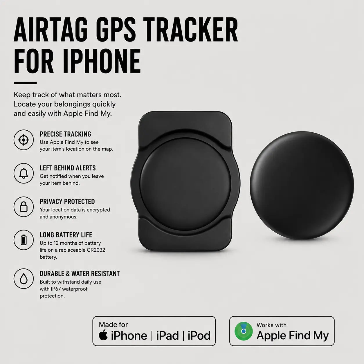 AirTag GPS Tracker for iPhone Coogee Bikes