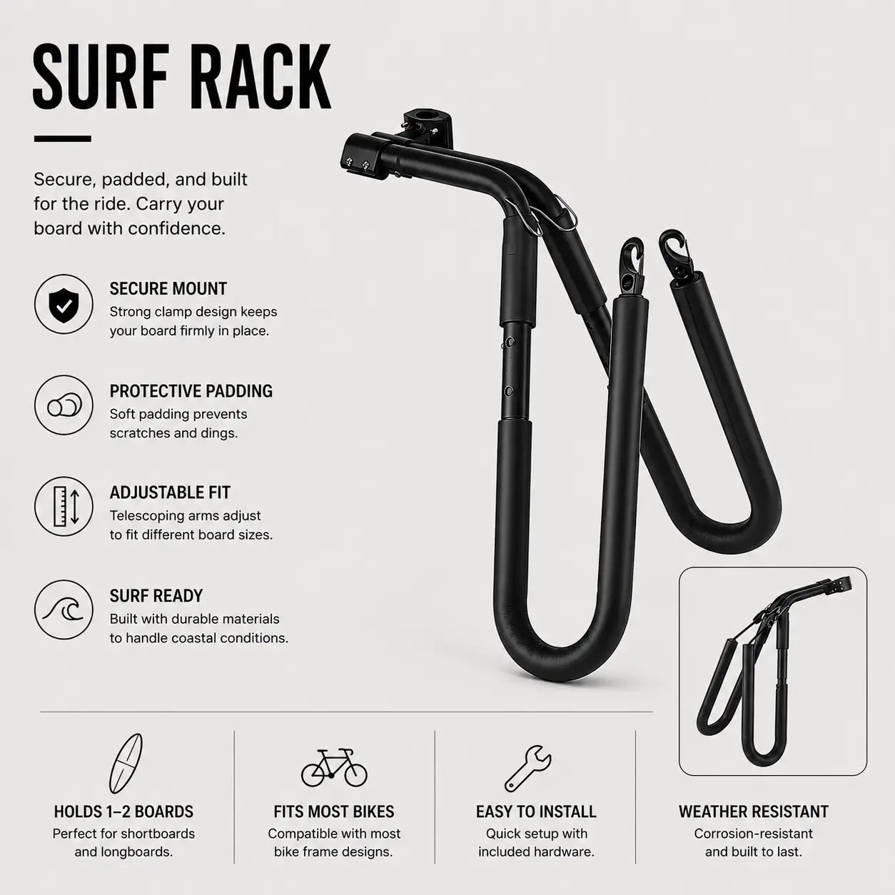 Coogee Bikes Surf Rack Coogee Bikes